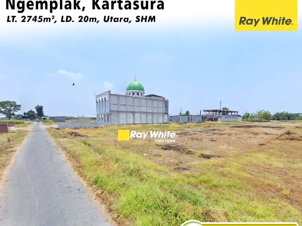 Dijual Tanah Ngemplak, Kartasura