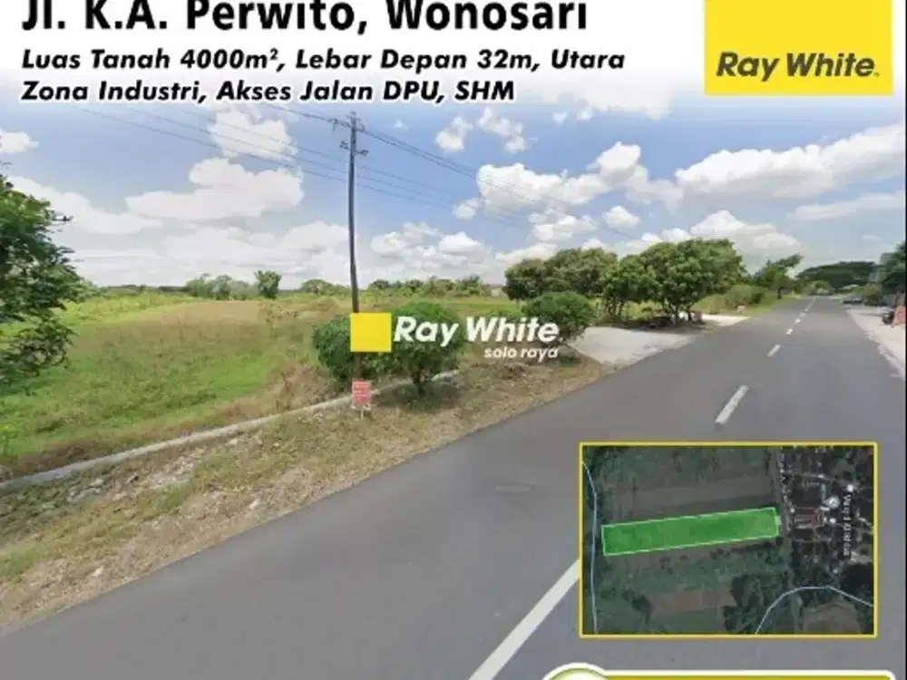 Dijual Tanah Industri Wonosari Klaten