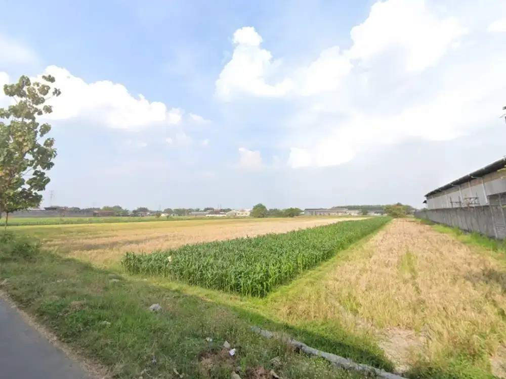 Dijual Tanah Zona Industri Ceper, Klaten