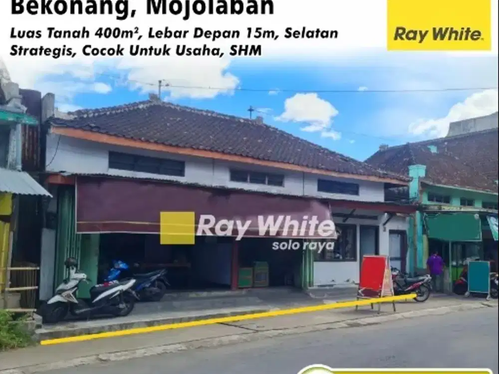 Ruang Usaha Strategis di Bekonang