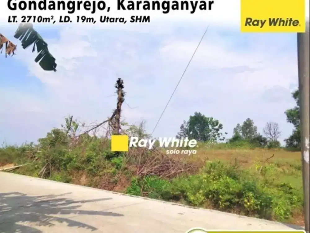 Dijual Tanah Wonorejo, Gondangrejo