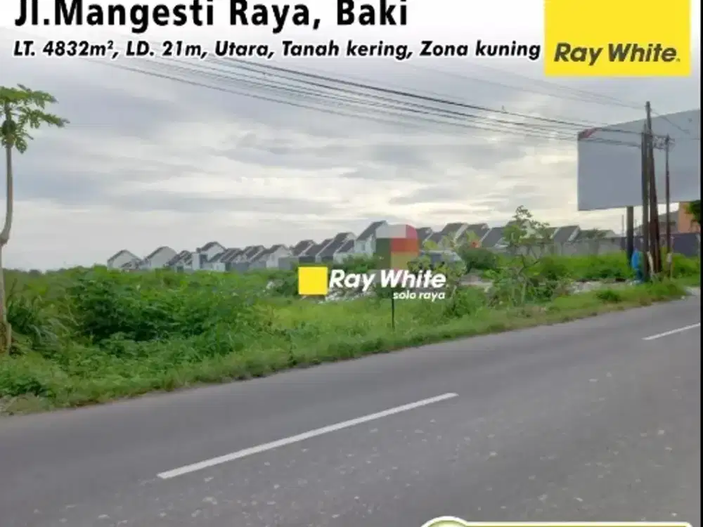 Dijual Tanah Jl. Magesti Raya, Gentan, Baki