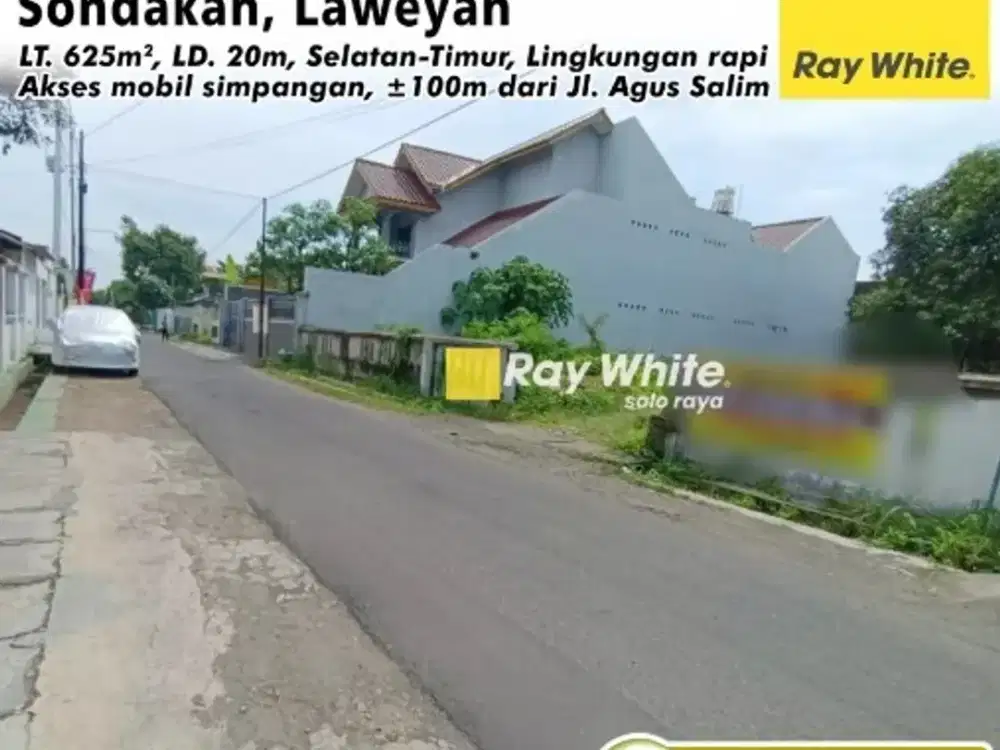 Dijual Tanah Sondakan, Laweyan