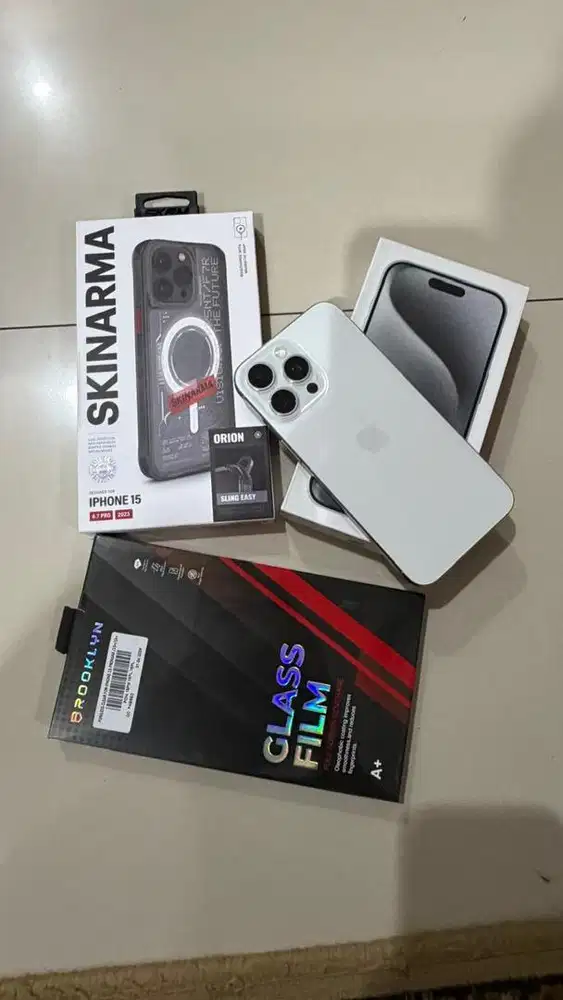 Iphone 15 Promax 256 IBOX White Titanium