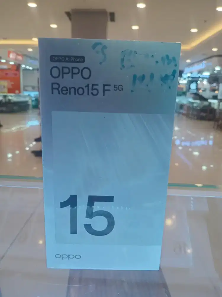 Oppo reno 15f 5g 12/256 garansi resmi.
