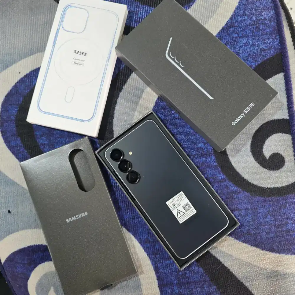 Samsung galaxy s25 fe RAM 8/256gb garansi April 2027