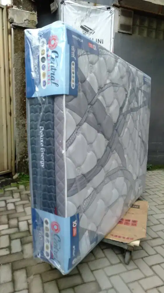 kasur sepringbet central dluxe energi ukuran 160×200 cm