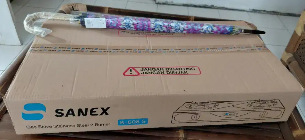 Kompor gas SANEX K-608 S bonus payung