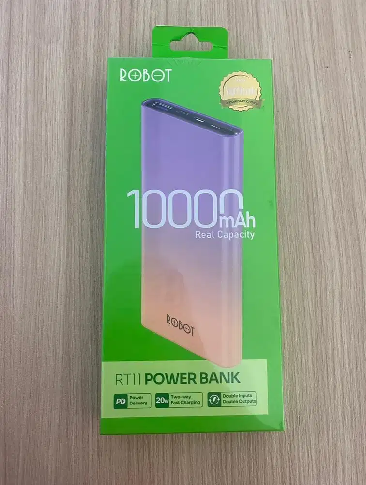 powerbank robot 11 purple