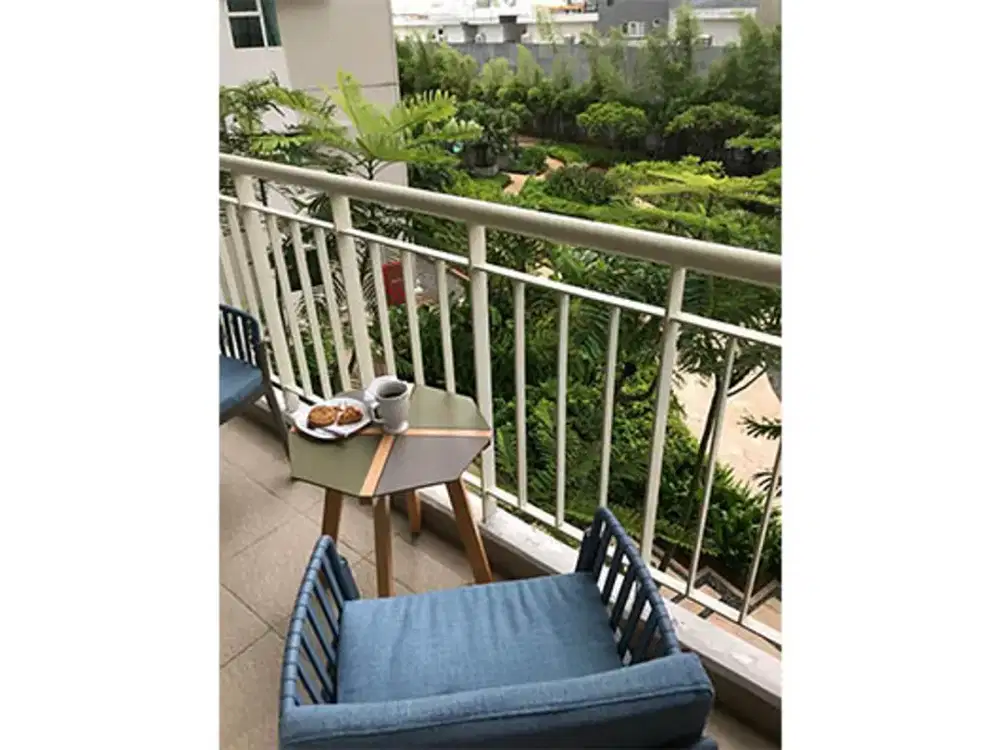 Dijual apartemen di Sherwood, balkon hdp taman,  Kelapa Gading