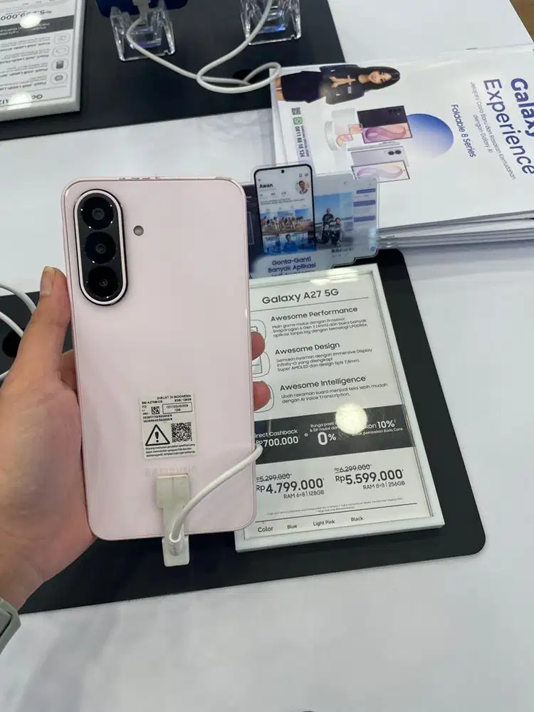 SAMSUNG GALAXY A27 RAM 8/256GB (BISA CICILAN)