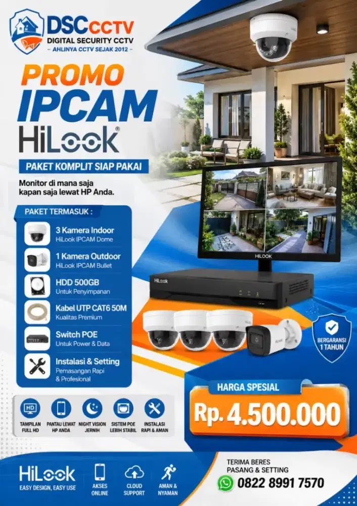 CCTV HILOOK IPCAM