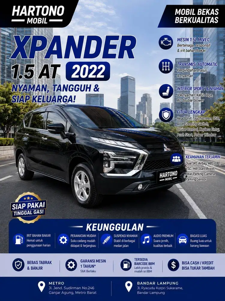 XPANDER 1.5 EXCEED AT 2022