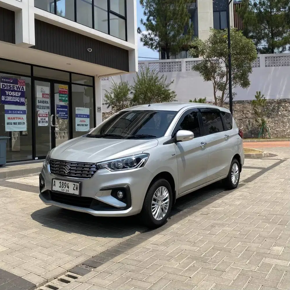 SUZUKI ERTIGA GX 2018 SILVER AT MATIC GENAP