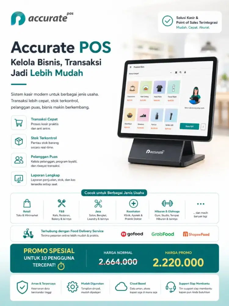 Sistem Aplikasi Kasir dari Accurate POS