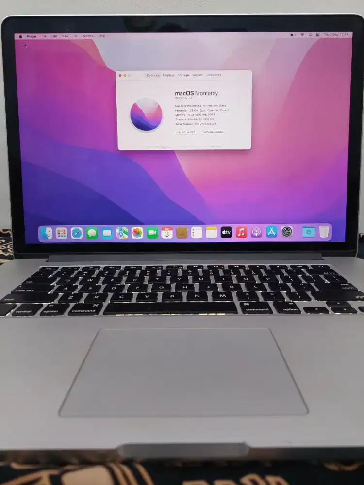 Macbook Pro Retina 2015 MJLT2 RAM16GB/ 512GB