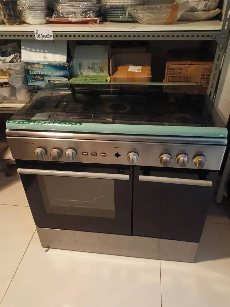 DIJUAL KOMPOR GAS FREESTANDING AZALEA – 5 TUNGKU + OVEN