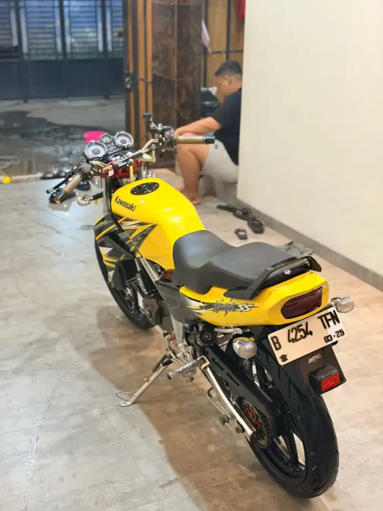 Ninja R Oranye Convert SS Kuning Full Modif