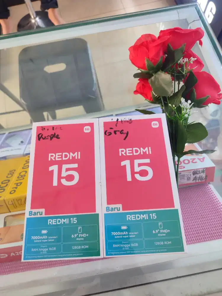Redmi 15 8/256GB Garansi Resmi bisa cod