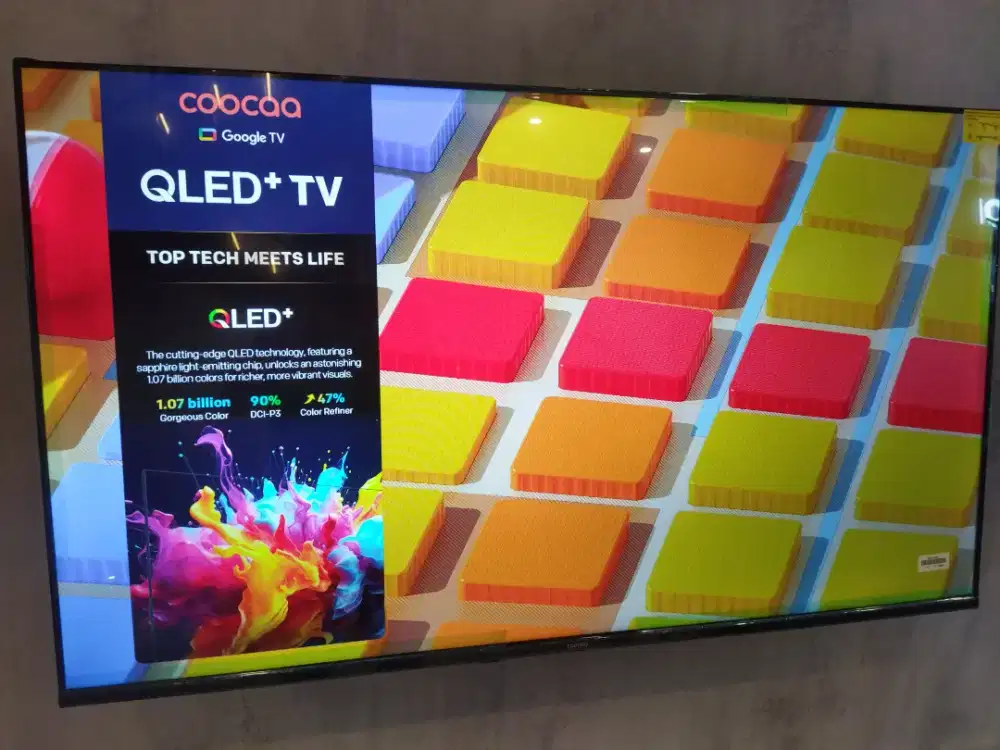 Coocaa QLED Google TV 75 inch
