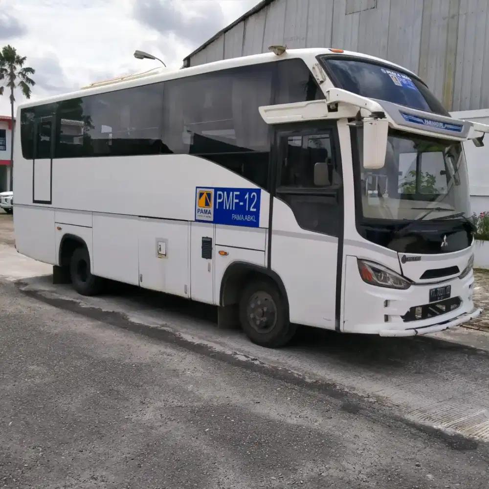 MITSUBISHI MEDIUM BUS FE84G BC 2021 PIALA MAS 29 SEATS RECLINING TOP !