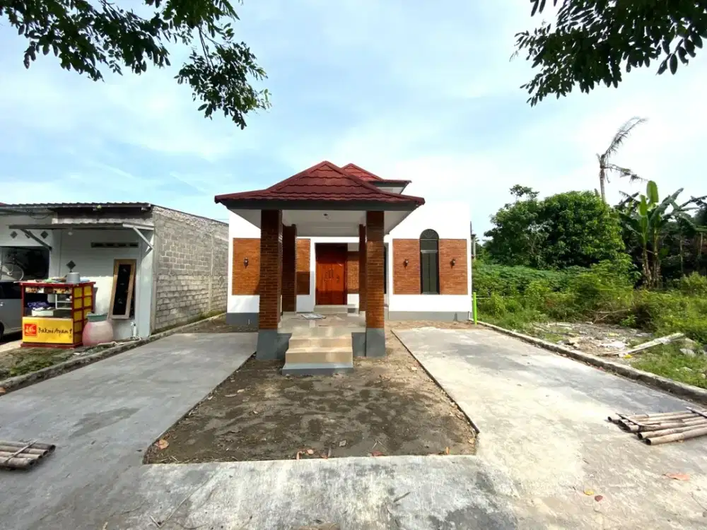Kapan Lagi Punya Rumah Murah 100 Jutaan Dekat Stasiun Brambanan, SHM Aman
