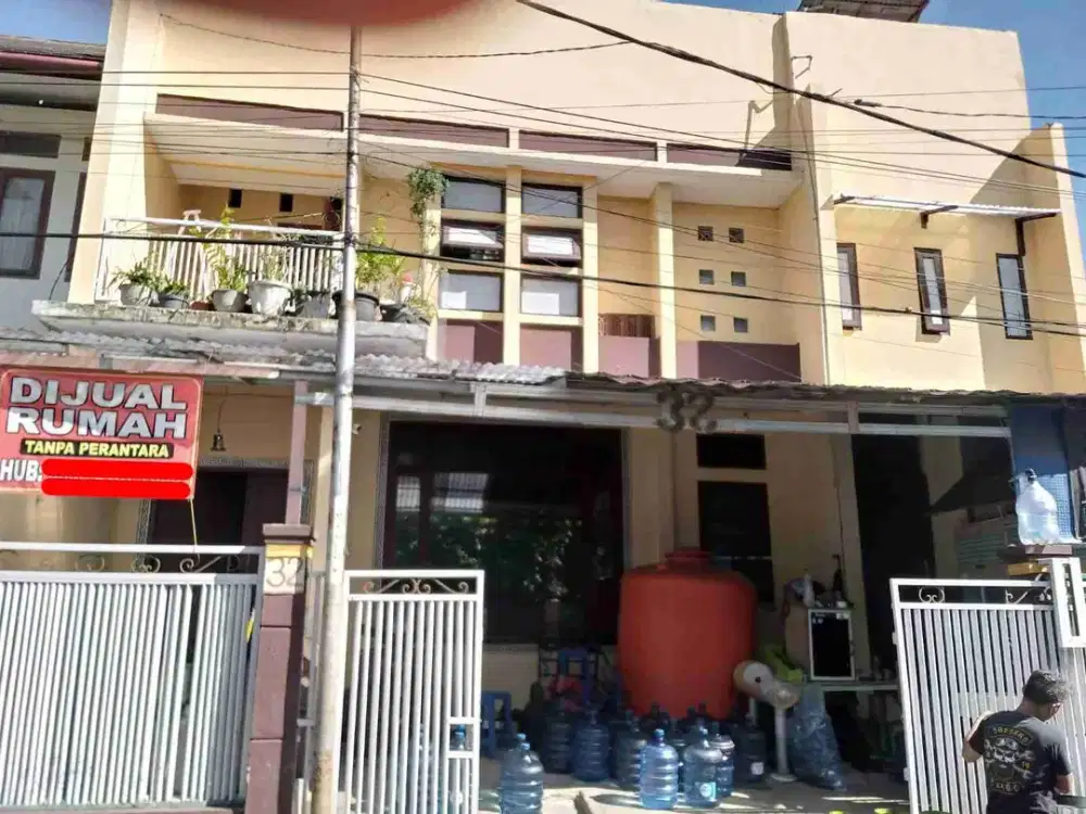 Rumah di tengah kota Bandung di balong gede lt106/150 hrg2,2m