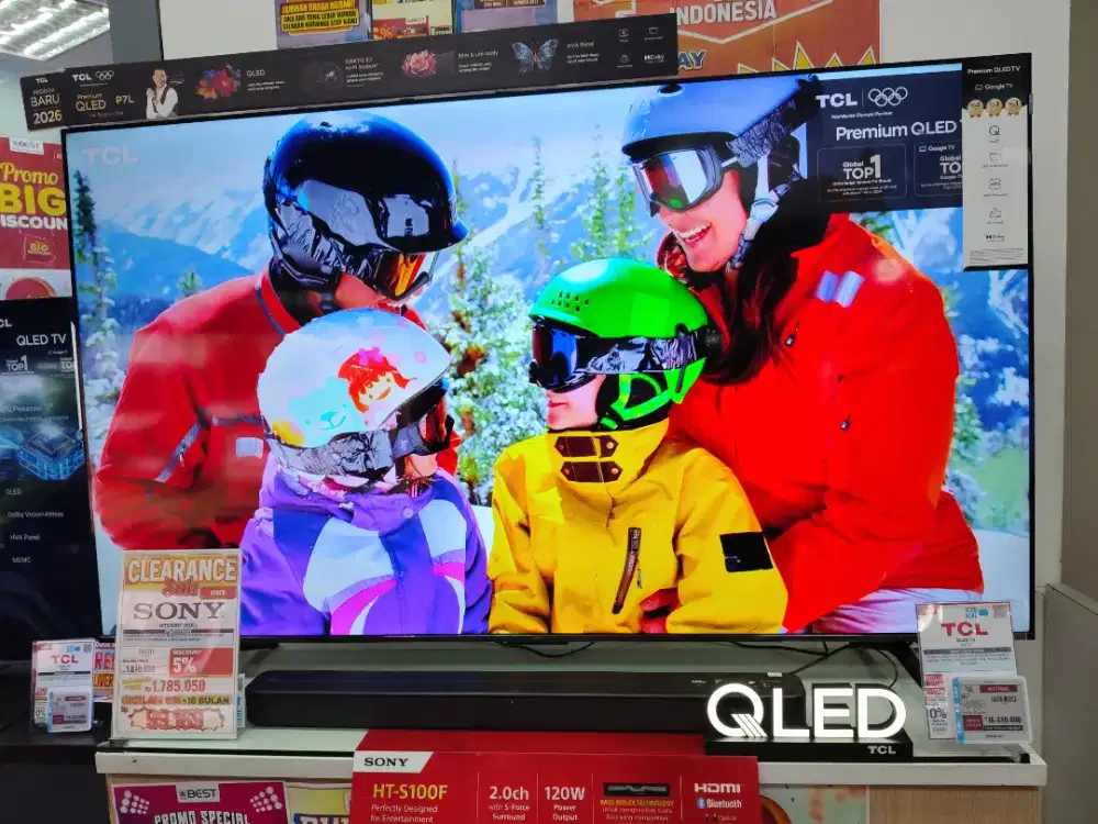 Tv TCL Qled 75 promo cicilan tanpa kartu kredit