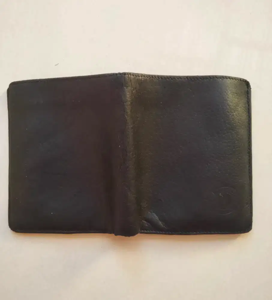 Dompet dunhill international leather black