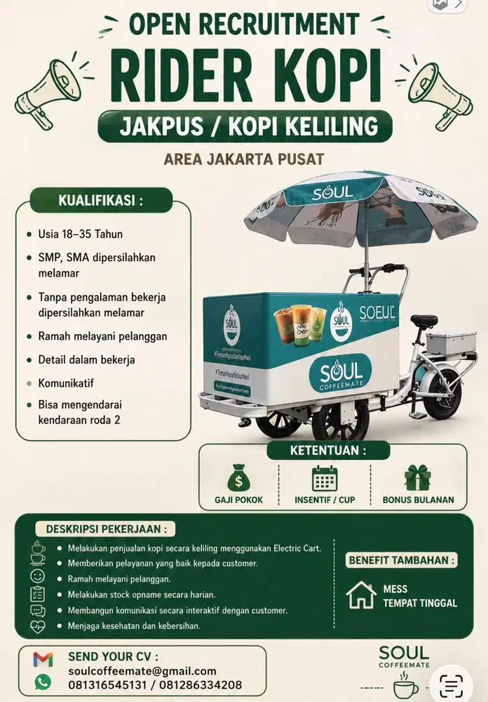Rider kopi keliling urgenttt