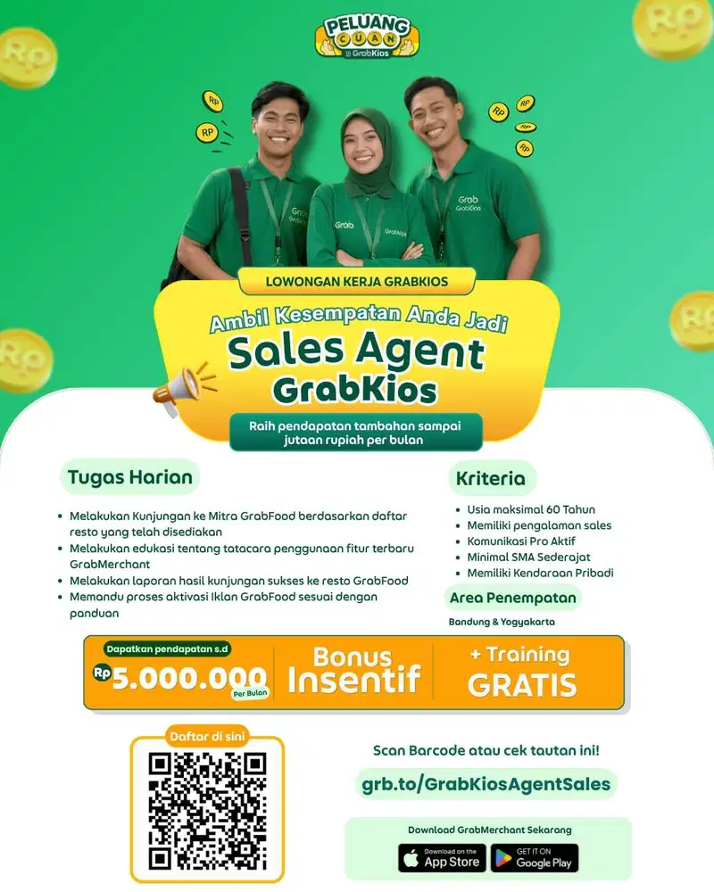 Walk-In Interview Sales Agent G-Kios