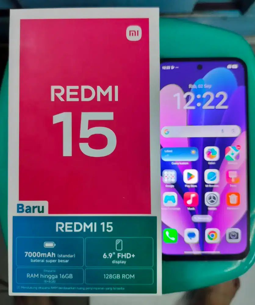 REDMI 15 8+8/128Gb FULLSETT