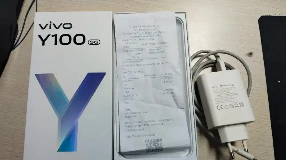 Vivo Y 100 5G kondisi masih bagus