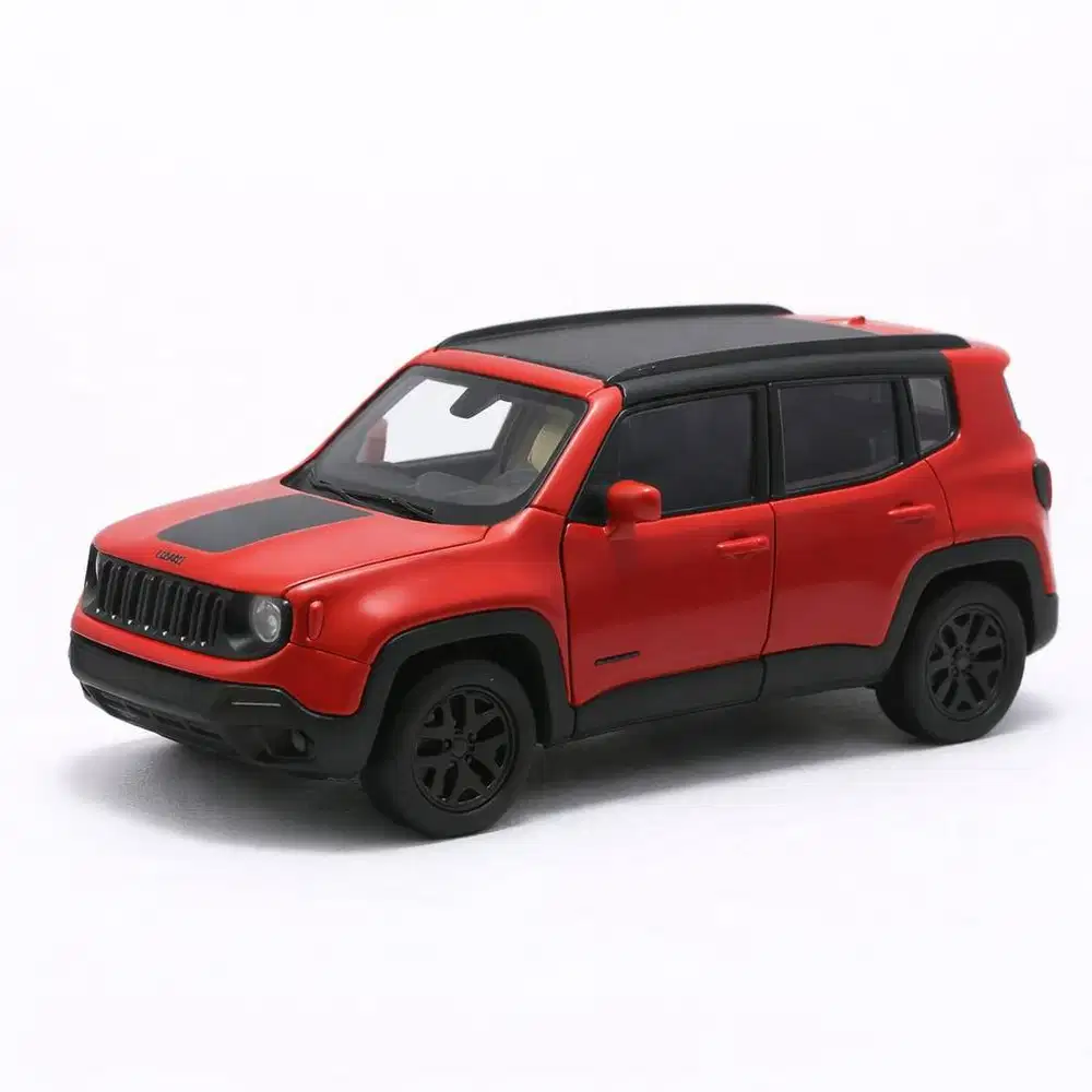 Mobil Mainan Jeep Renegade Trailhawk Welly 1:36 | Diecast Pintu Bisa D