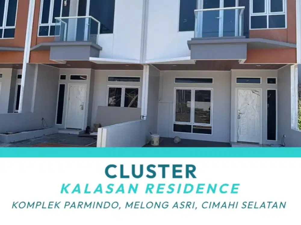 Cluster Modern Minimalis Lokasi Strategis 2 Lantai Kalasan Raya, Komplek Parmindo, Melong Asri, Bandung