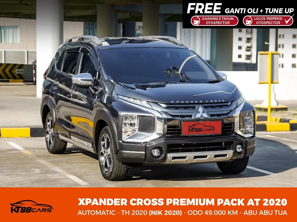 [BERGARANSI] MITSUBISHI XPANDER CROSS MATIC PREMIUM PACKED TAHUN 2020