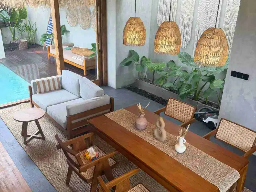 Jual Villa 2lt Furnished Cocok untuk investasi di Goa Gong Jimbaran Kuta selatan.w