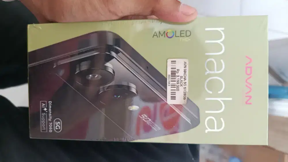 Advan Macan 5G RAM 8/128GB Black – AMOLED FHD+ Dimensity 7060