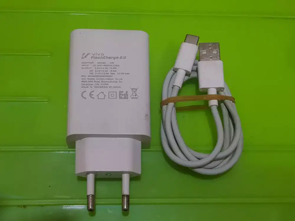 Charger vivo 33w fast charger