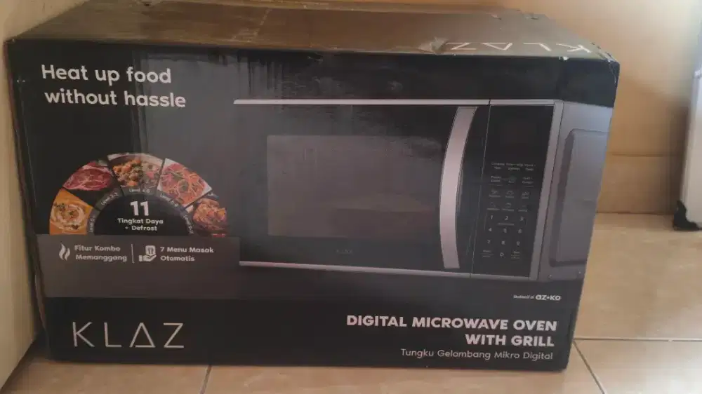 KLAZ Digital Microwave Oven Grill