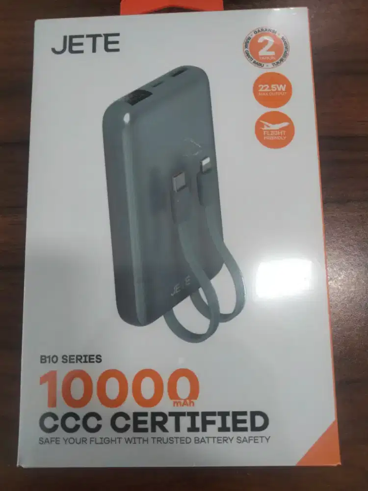 Power Bank Baru Warna Grey