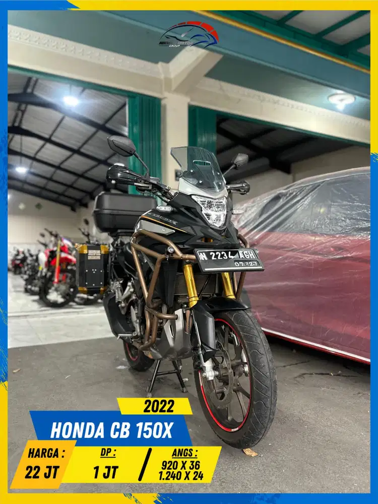 HONDA CB 150X 2022 BEKAS RASA BARU BOSSKU HIKMAH MOTOR KEPUH MALANG