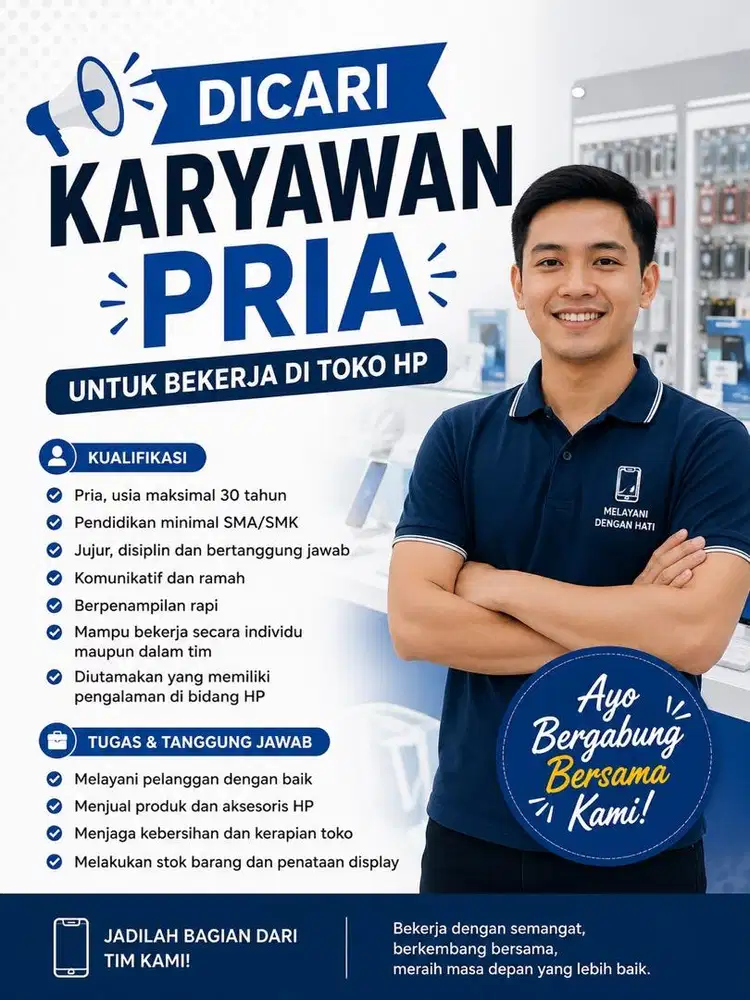 Di cari karyawan toko