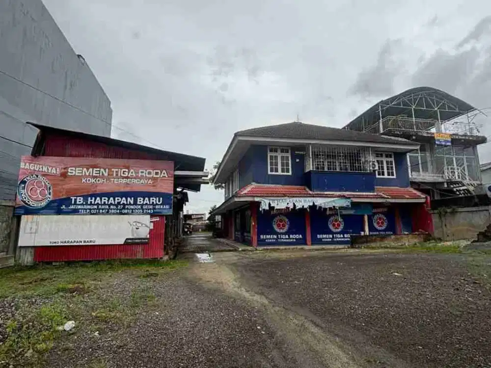 Dijual Rumah dan Kantor Di Jalan utama Jatiwaringin Bekasi
