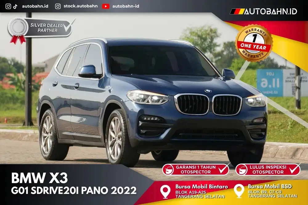 BMW X3 sDrive20i G01 2022 Panoramic