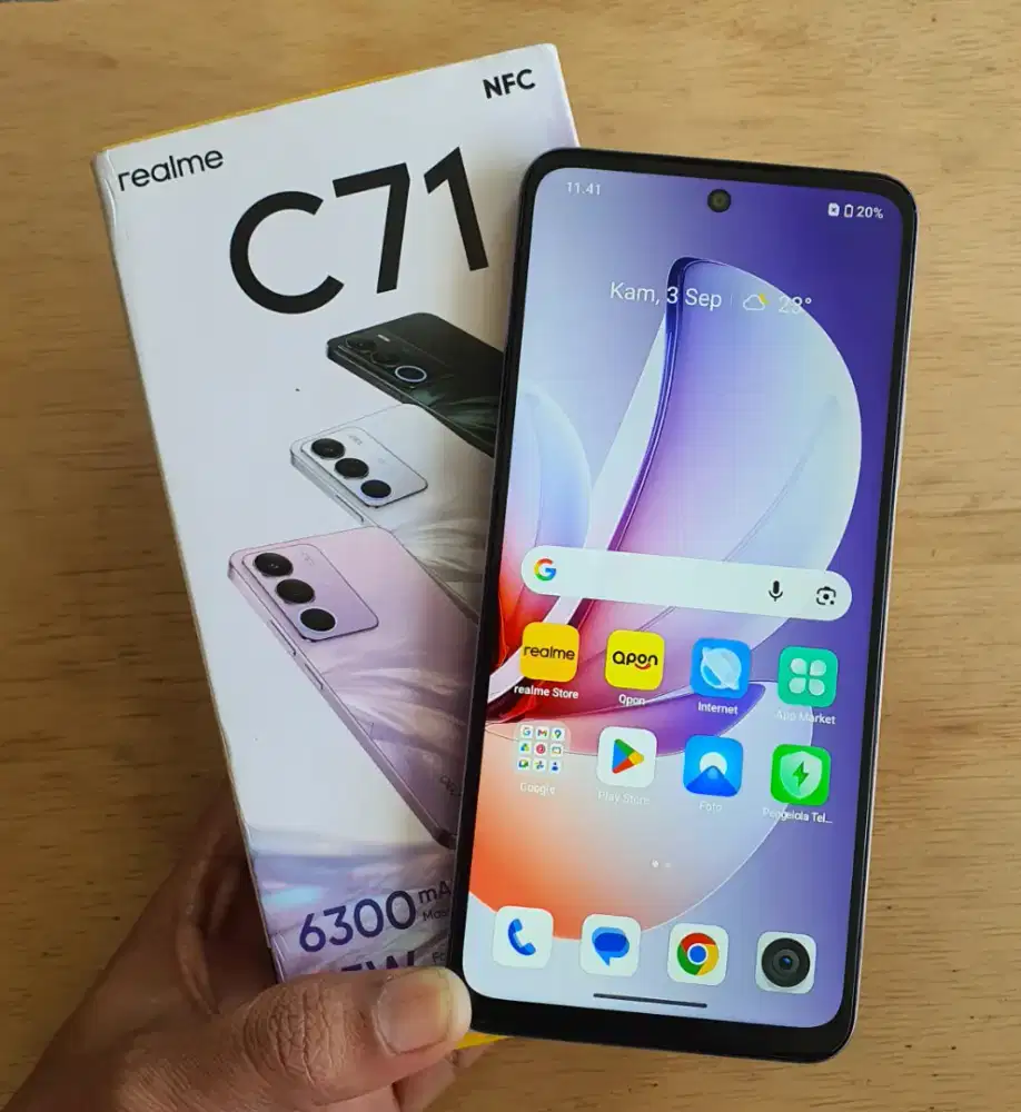 Realme C71 4+8/128 like new
