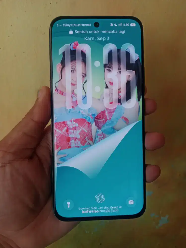Infinix hot 60 Pro plus 8/256gb nfc fullset layar lengkung nominus