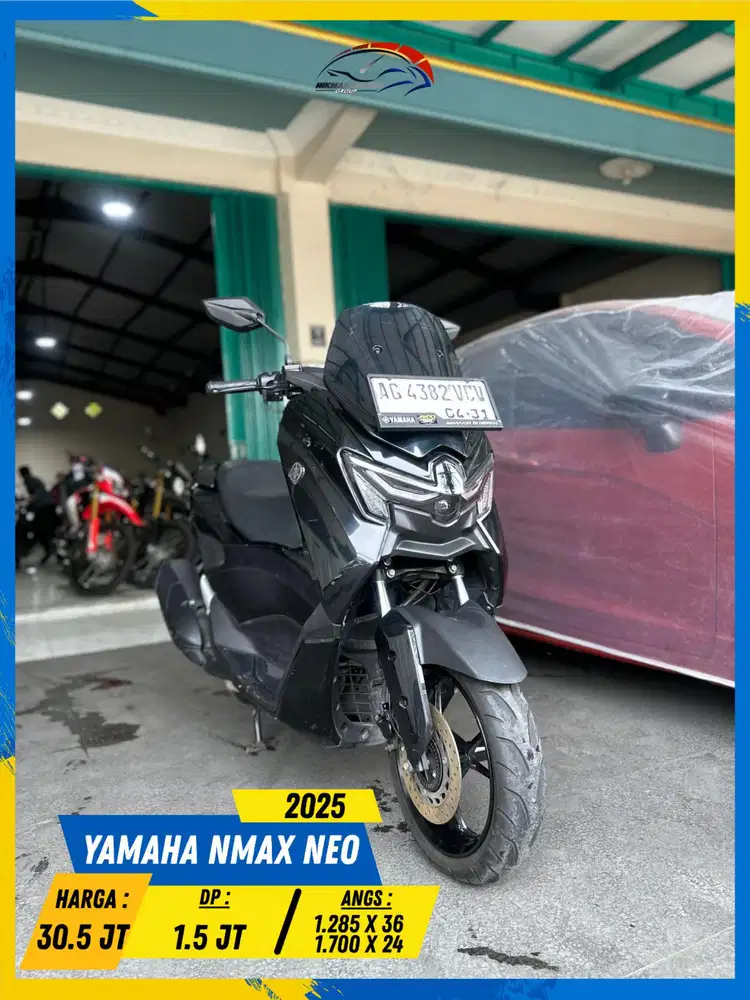 YAMAHA NMAX NEO 2025 PLAT AG GASS POLL LURR HIKMAH MOTOR KEPUH MALANG