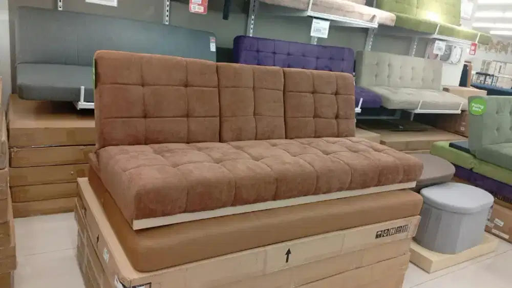 SOFABED GERANO BROWN