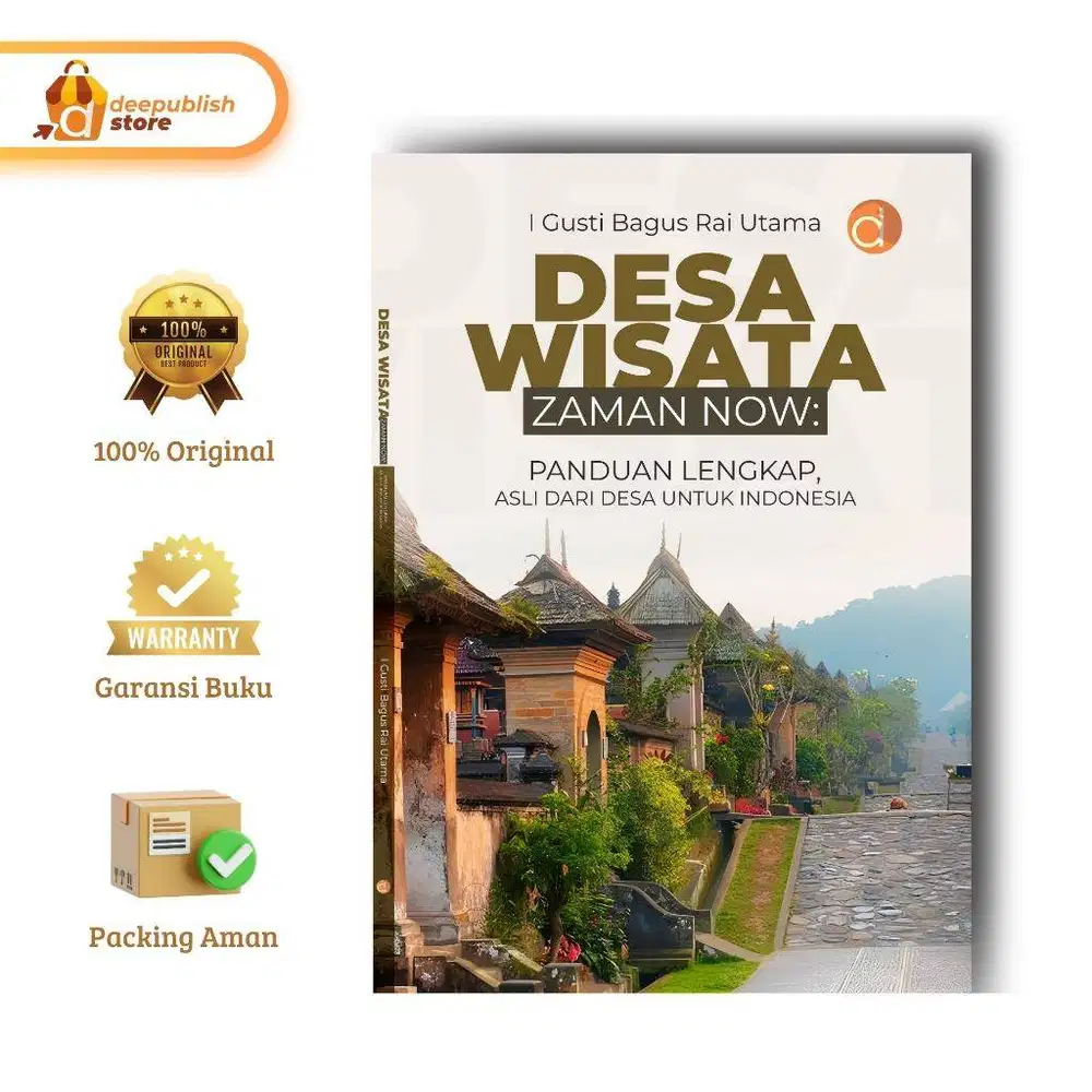 Buku Desa Wisata Zaman Now Panduan Lengkap Asli Dari Desa